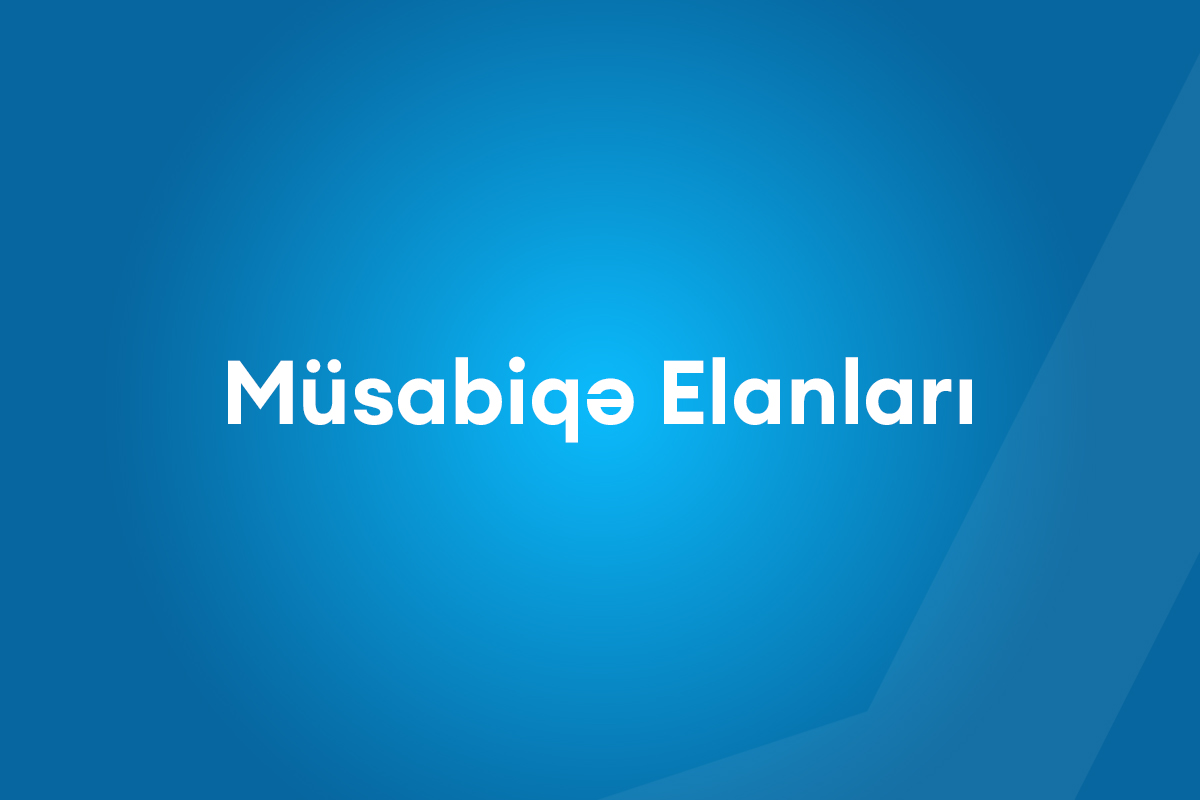 Müsabiqə elanı