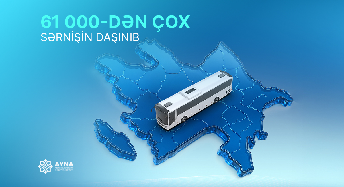 Paytaxtdan bölgələrə və region avtovağzallarından müxtəlif istiqamətlərə 61000-dən çox sərnişin daşınıb