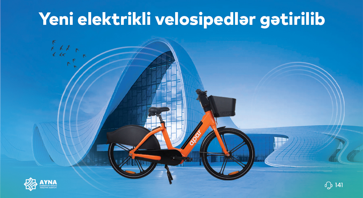 Bakıda elektrikli velosipedlərin parkı genişlənir