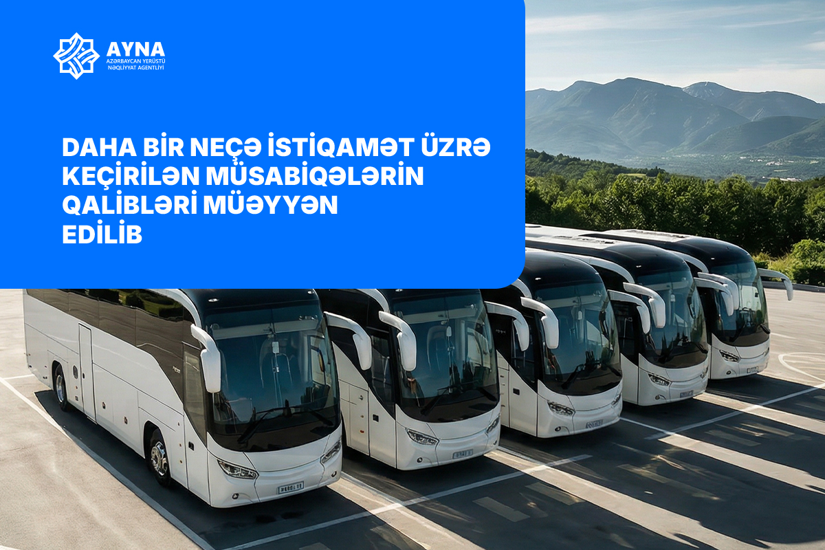 Daha bir neçə istiqamət üzrə keçirilən müsabiqələrin qalibləri müəyyən edilib