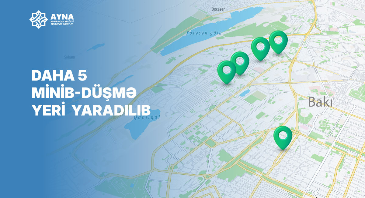 Yasamal rayonunda 5 ünvanda minib-düşmə yeri yaradılıb