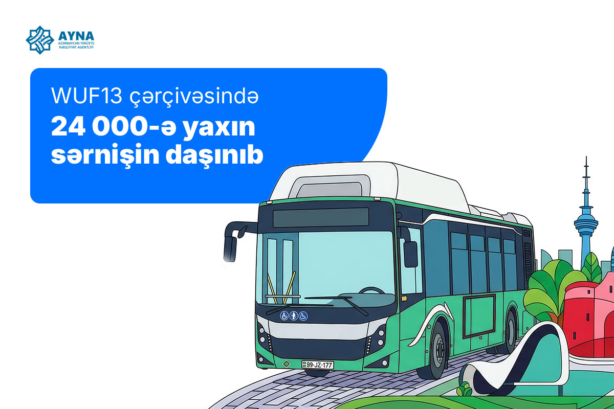WUF13 çərçivəsində 24 000-ə yaxın sərnişin daşınıb