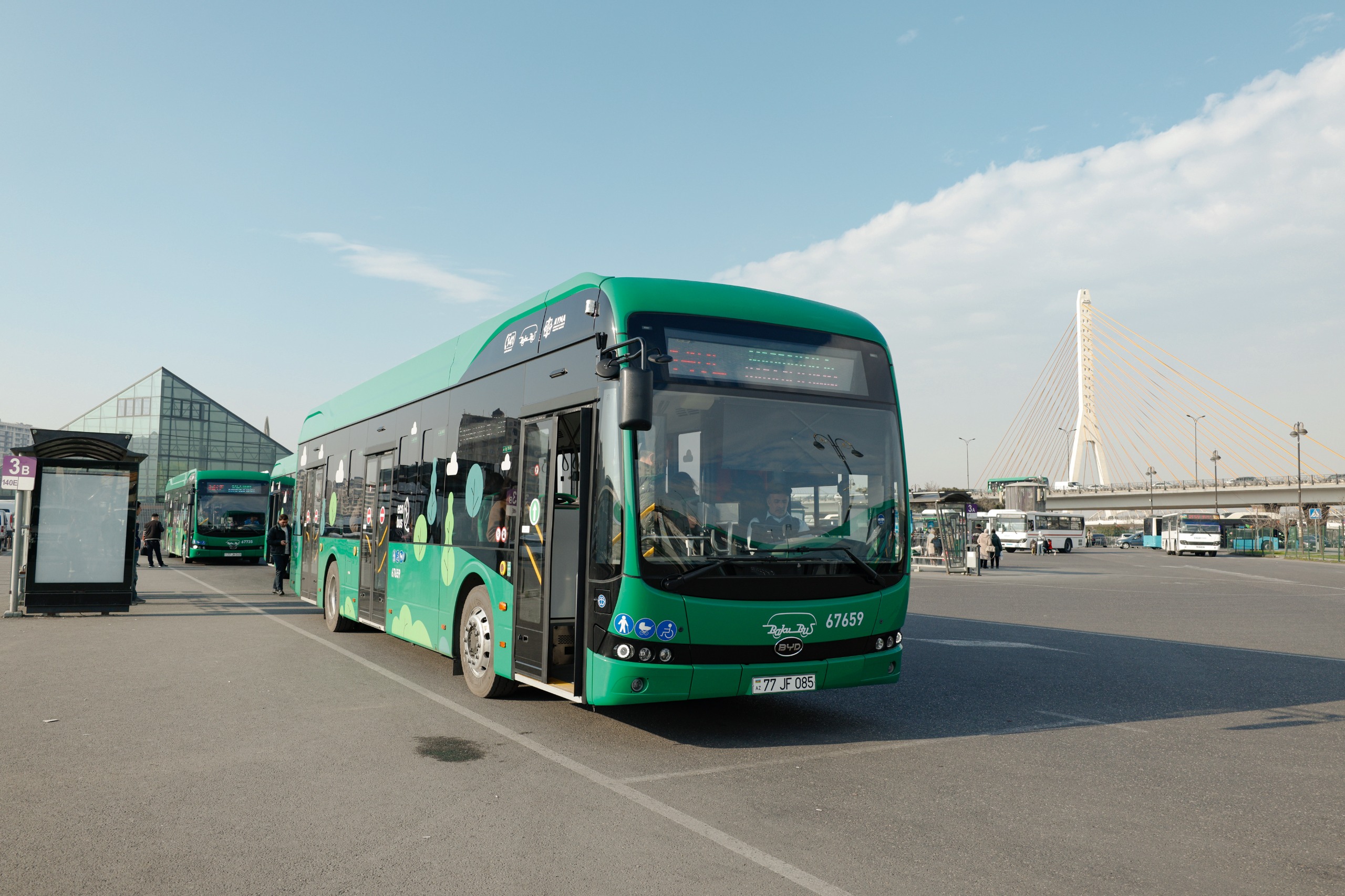 “Albalılıq deposu”nun açılışı ilə 7 marşrut xəttinin avtobusları tam elektrikləşdirildi
