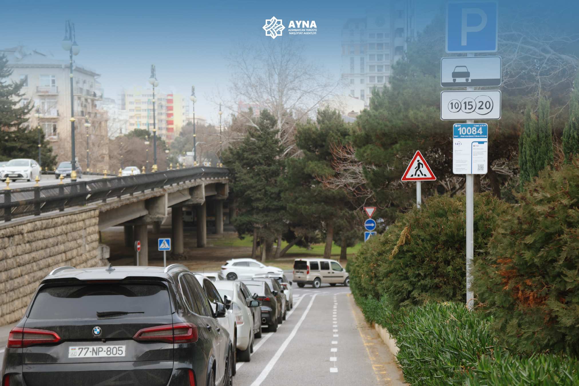 Paytaxtda yeni parklanma yerləri təşkil edilib