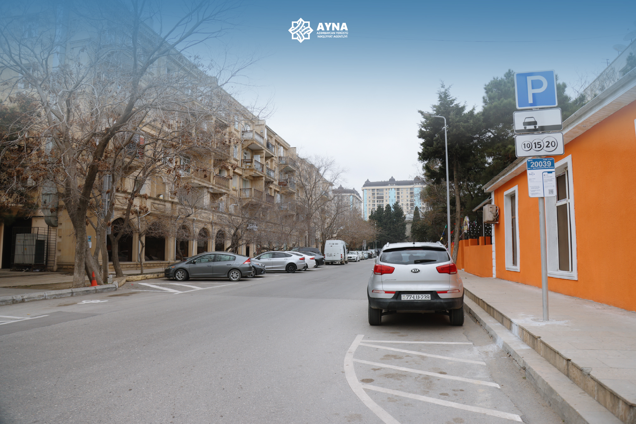 Paytaxtda yeni parklanma yerləri təşkil edilib