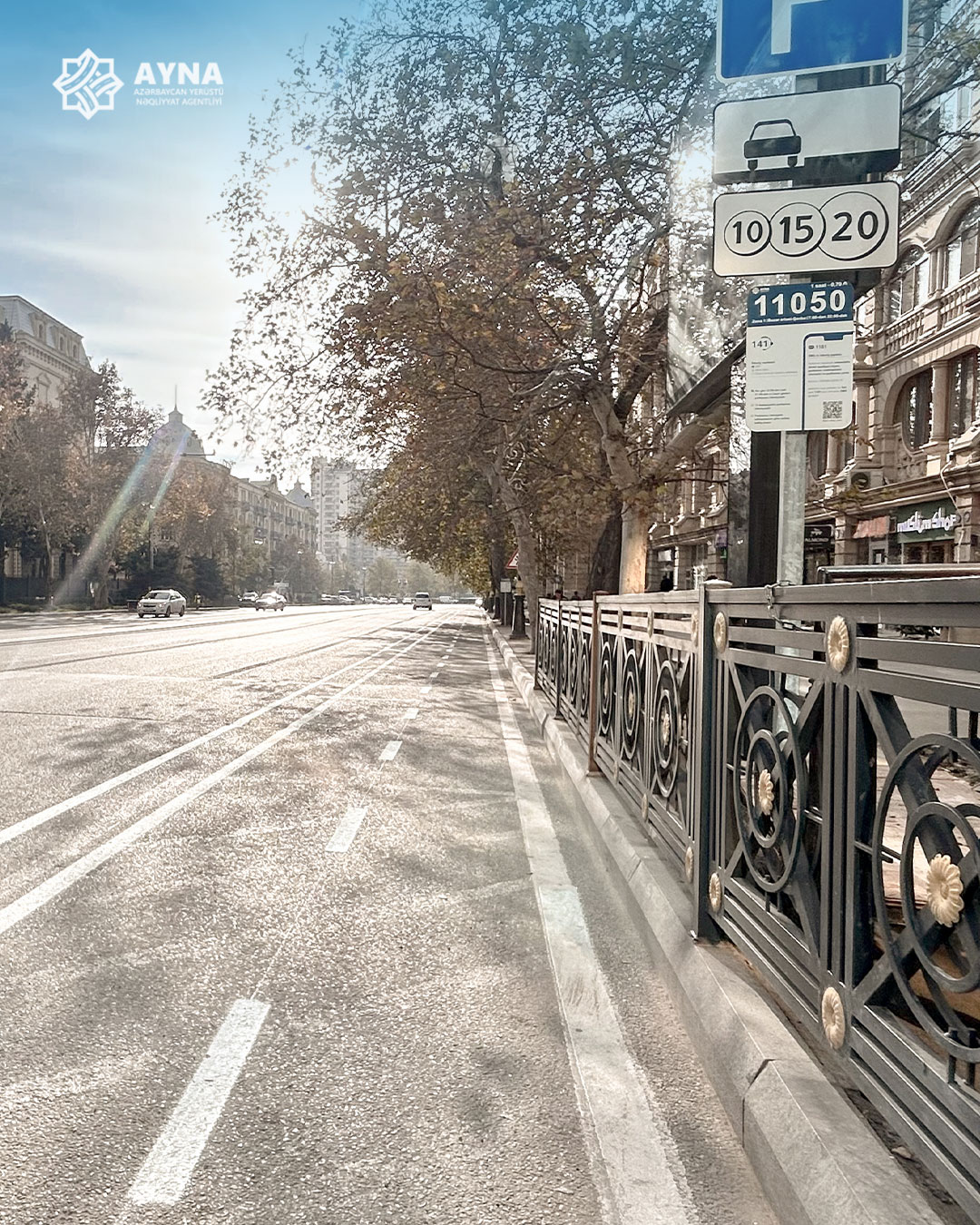 Daha iki küçədə mikromobillik zolağı təşkil edilir