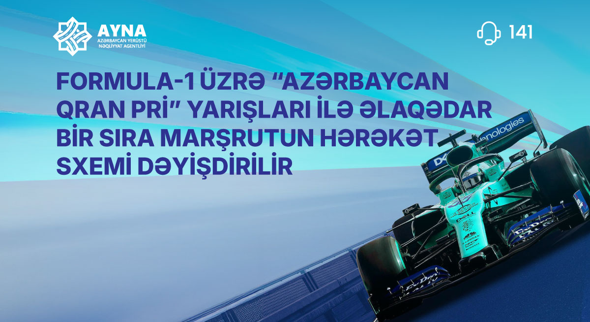 Bir sıra avtobus marşrutunun hərəkət sxemi dəyişdirilir