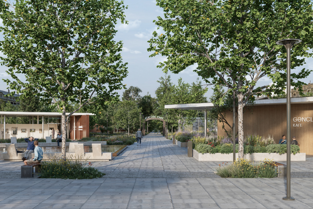 «Gənclik» metrosunun qarşısındakı meydan rahat şəhər mühitinə çevriləcək