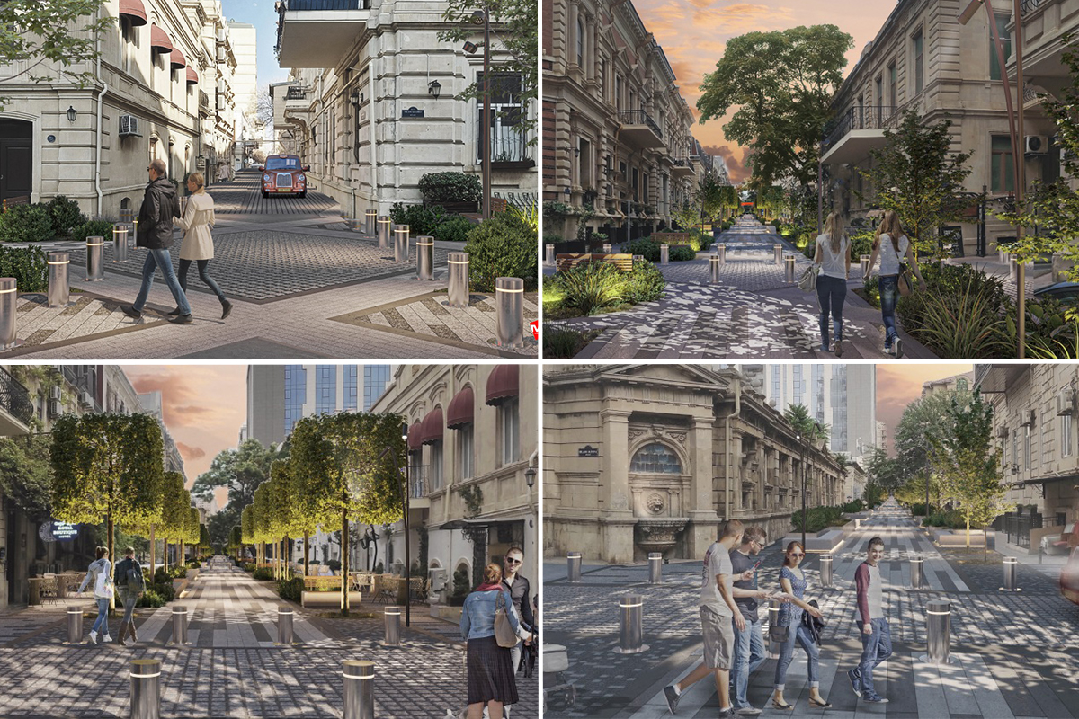 İslam Səfərli küçəsinin piyadalaşdırılmasına başlanılır