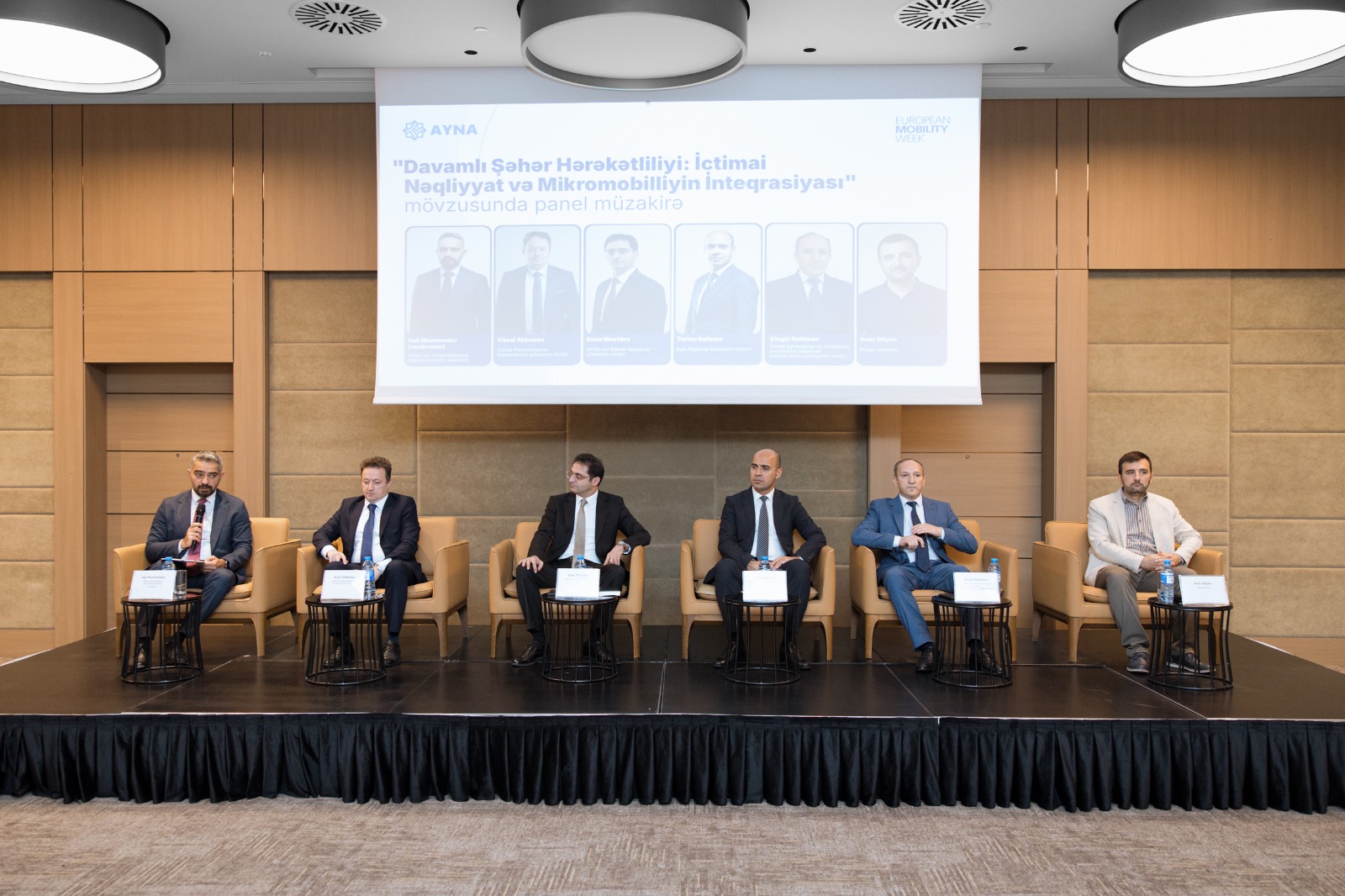 “Avropa Mobillik Həftəsi” çərçivəsində panel müzakirəsi keçirilib