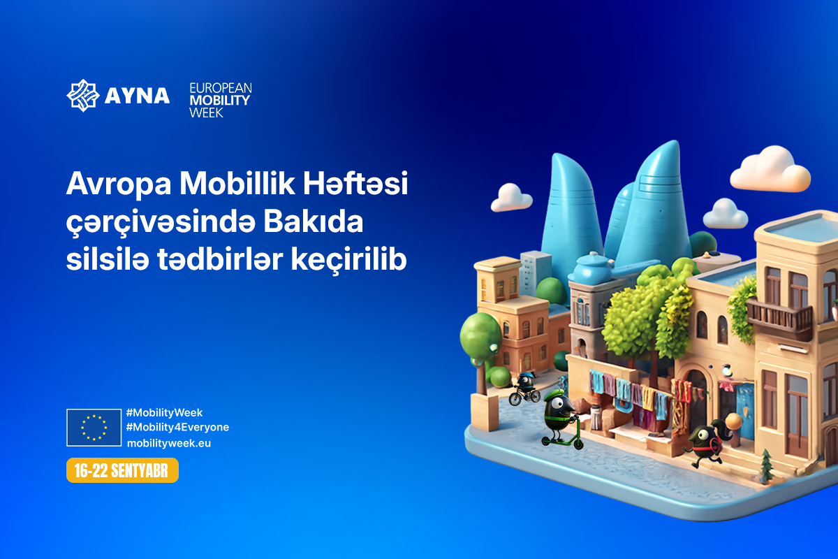 Avropa Mobillik Həftəsi çərçivəsində Bakıda silsilə tədbirlər keçirilib