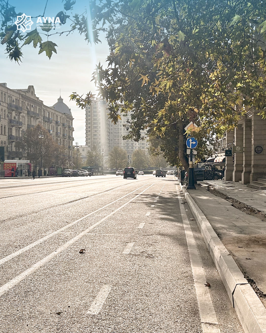 Daha iki küçədə mikromobillik zolağı təşkil edilir