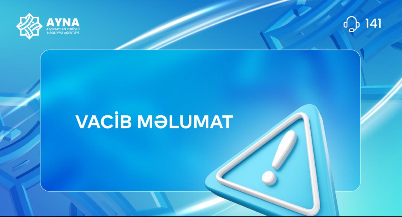 Bakı-Naxçıvan-Bakı avtobus reysləri fəaliyyətini dayandırıb