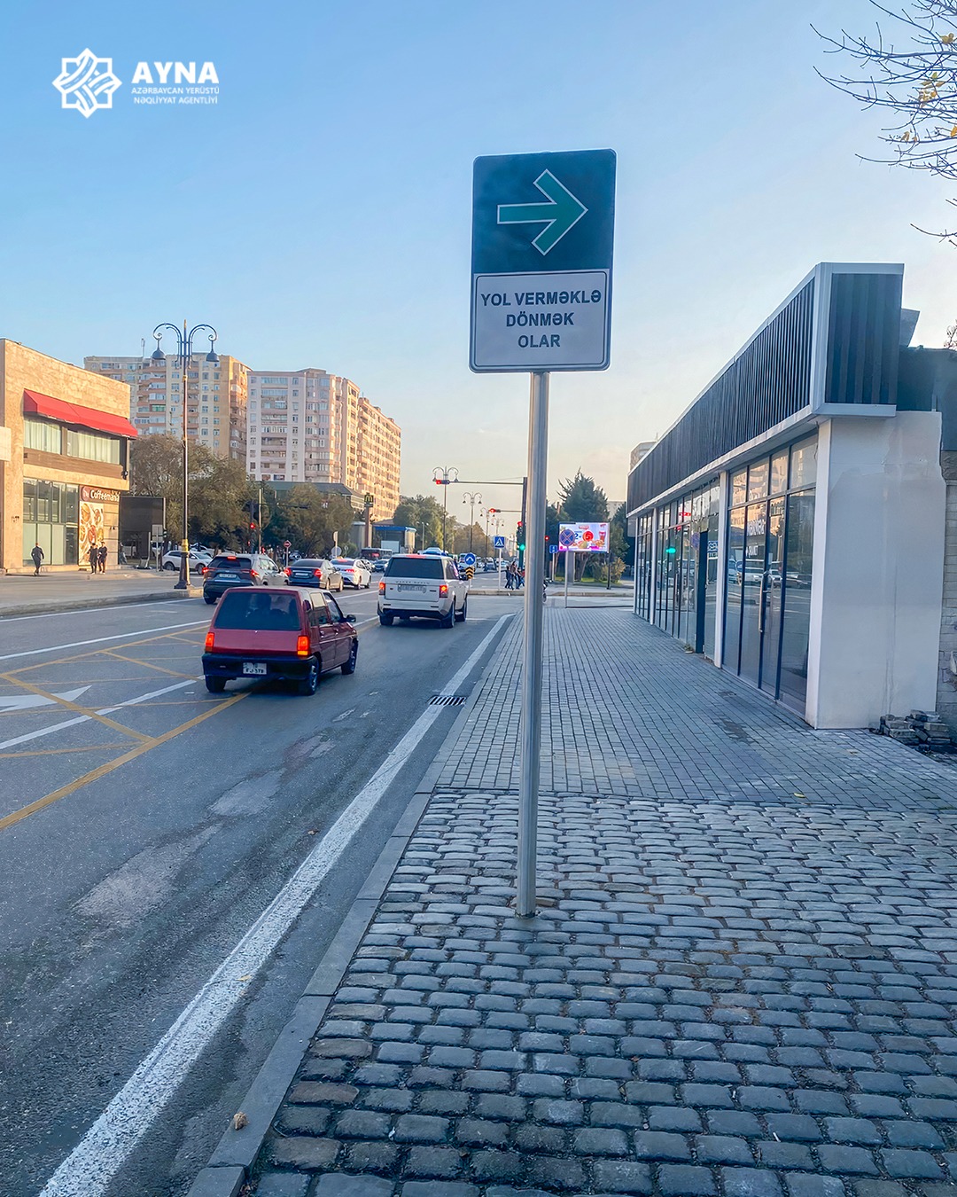 Məhəmməd Hadi və Qaçaq Nəbi küçələrinin kəsişməsində hərəkət intensivliyi və piyada təhükəsizliyi səviyyəsi artırılıb