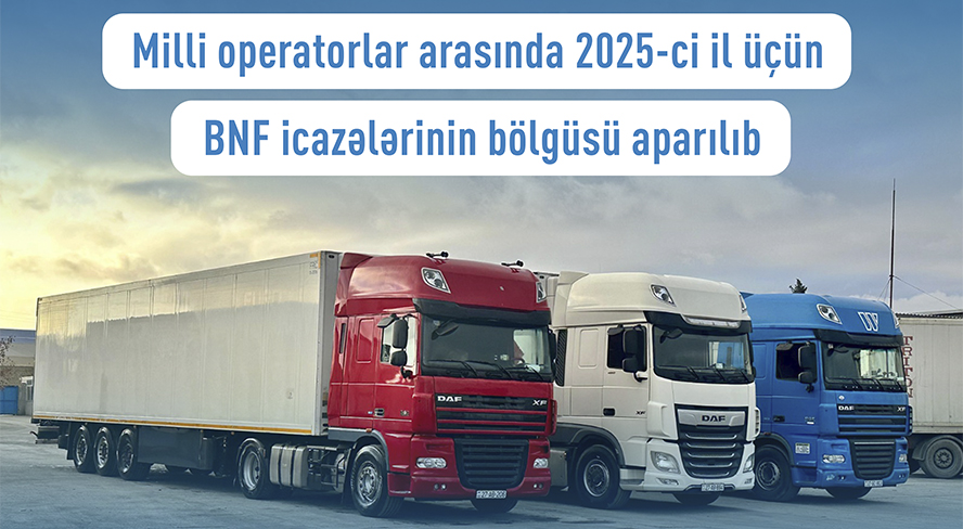 Milli operatorlar arasında 2025-ci il üçün BNF icazələrinin bölgüsü aparılıb