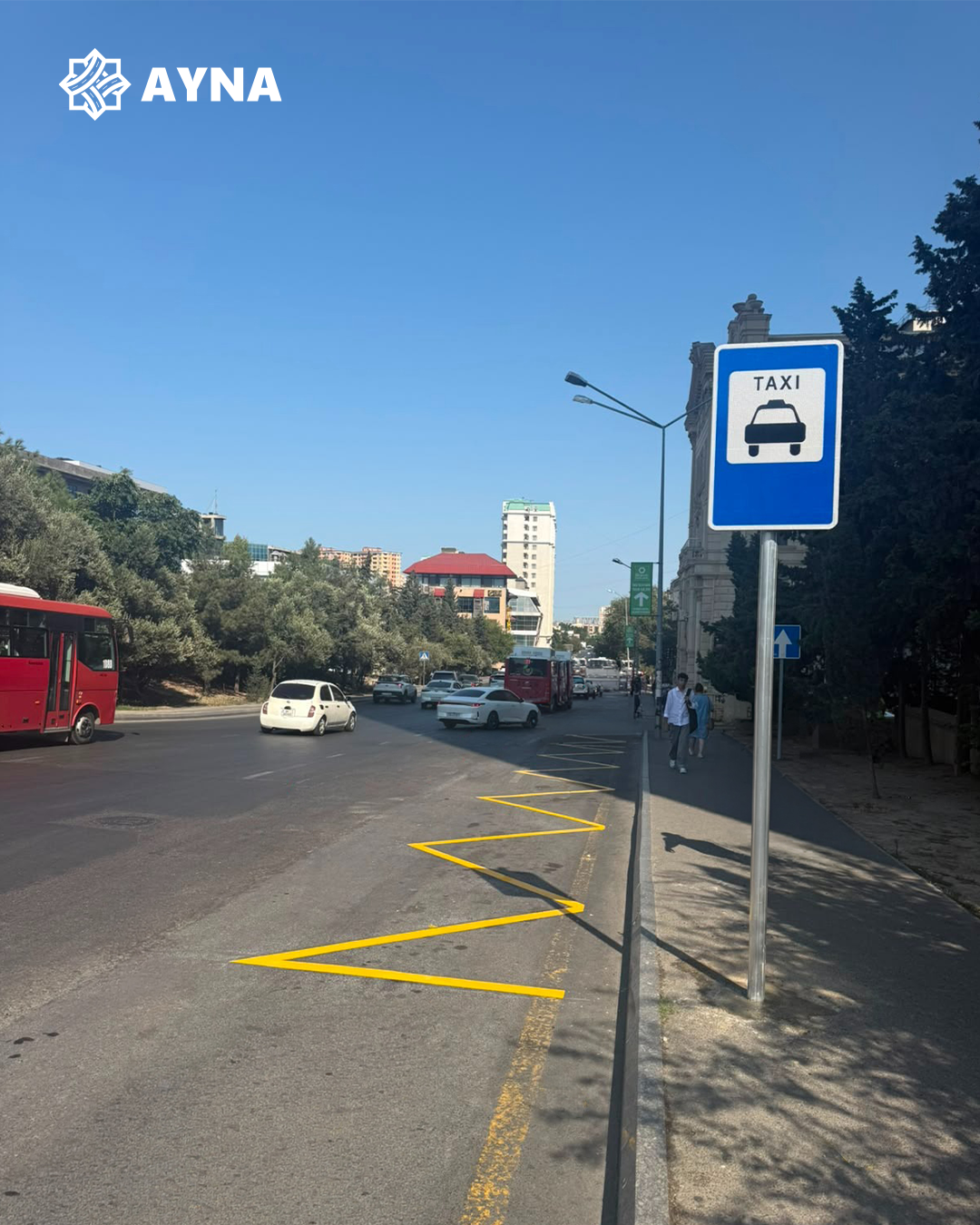 Daha 10 ünvanda minib-düşmə yerləri və taksi duracaqları təşkil olunub