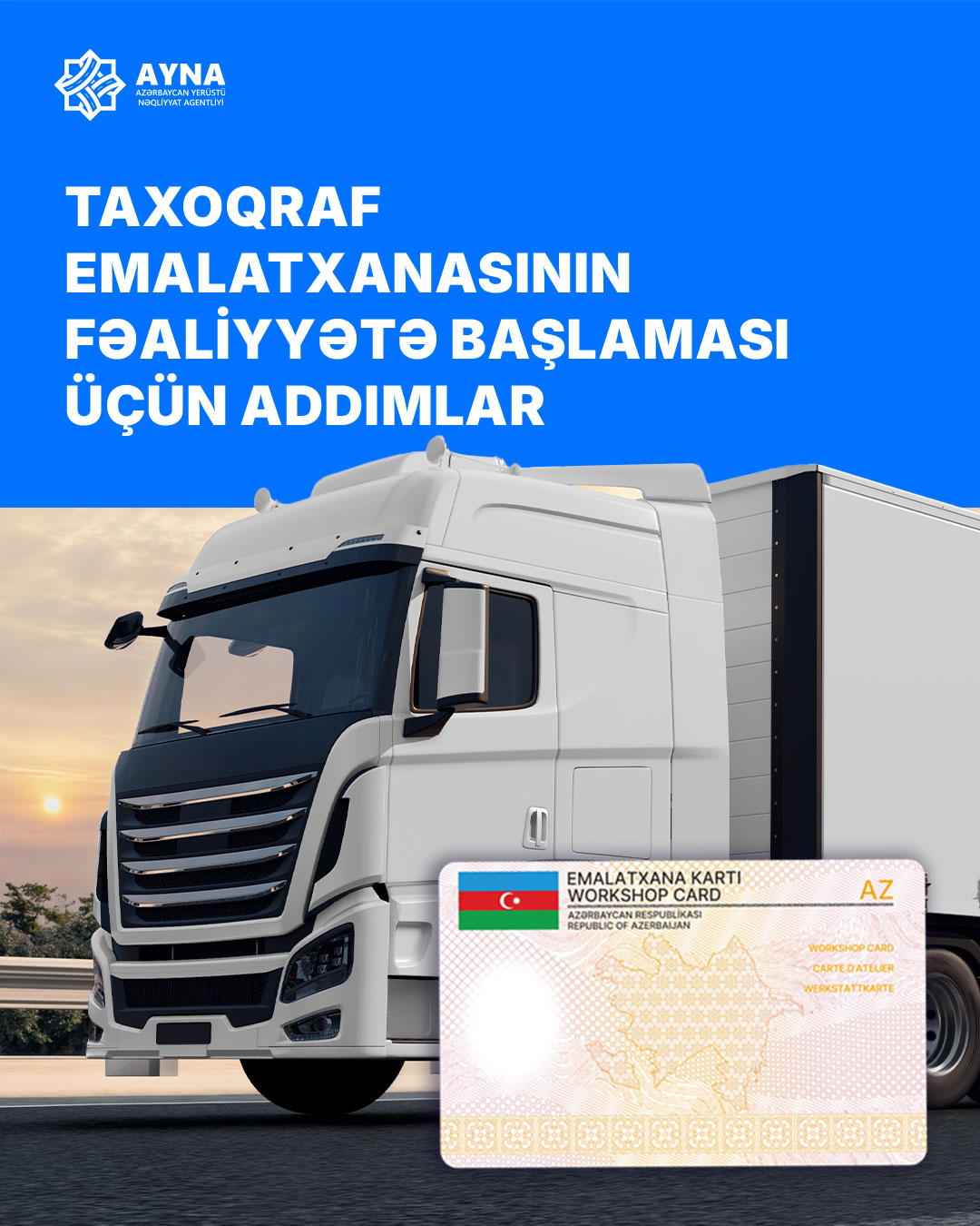 Taxoqraf emalatxanasının fəaliyyətə başlaması üçün addımlar